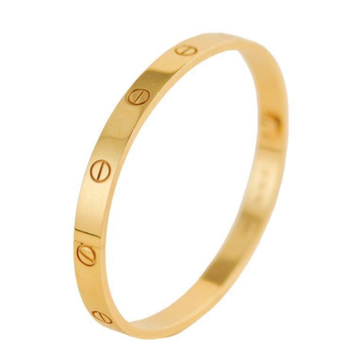 Pre-loved Cartier Love Bracelet 18K Yellow Gold Size 17