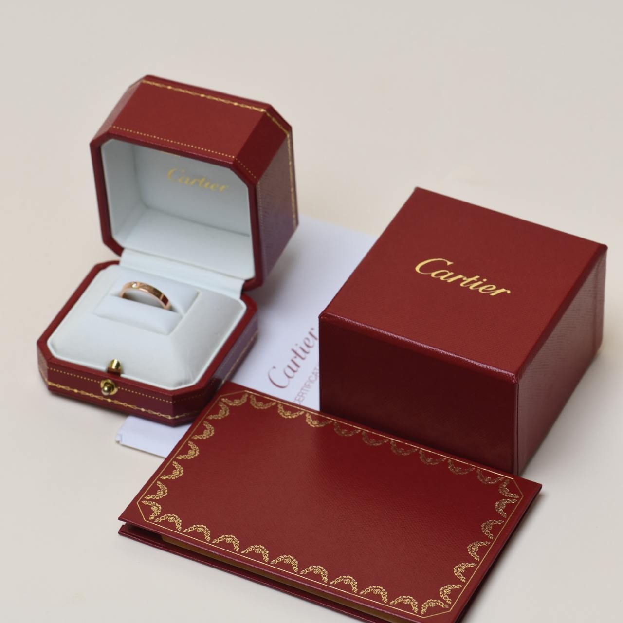 ◆希少品♪【Cartier】C De Cartier wedding band カルティエ 847d1d4a5ea452fd978c6d9d1e74c8
