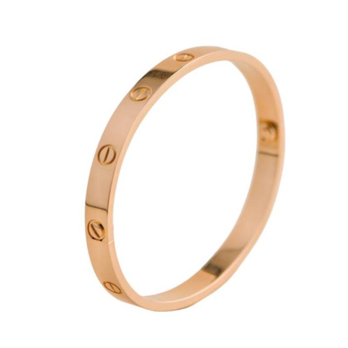 Pre-loved Cartier Love Bracelet 18K Rose Gold Size 18