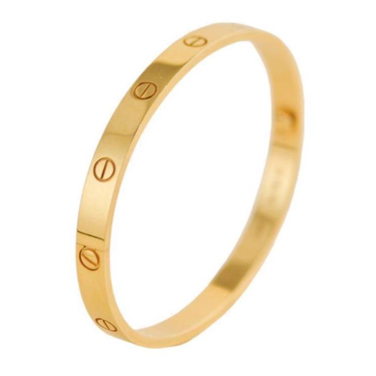 Pre-loved Cartier Love Bracelet 18K Yellow Gold Size 17