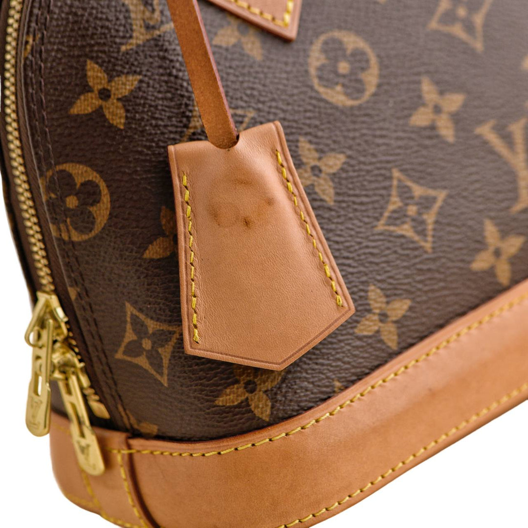 Second Hand Louis Vuitton Monogram Canvas Alma BB Satchel Bag