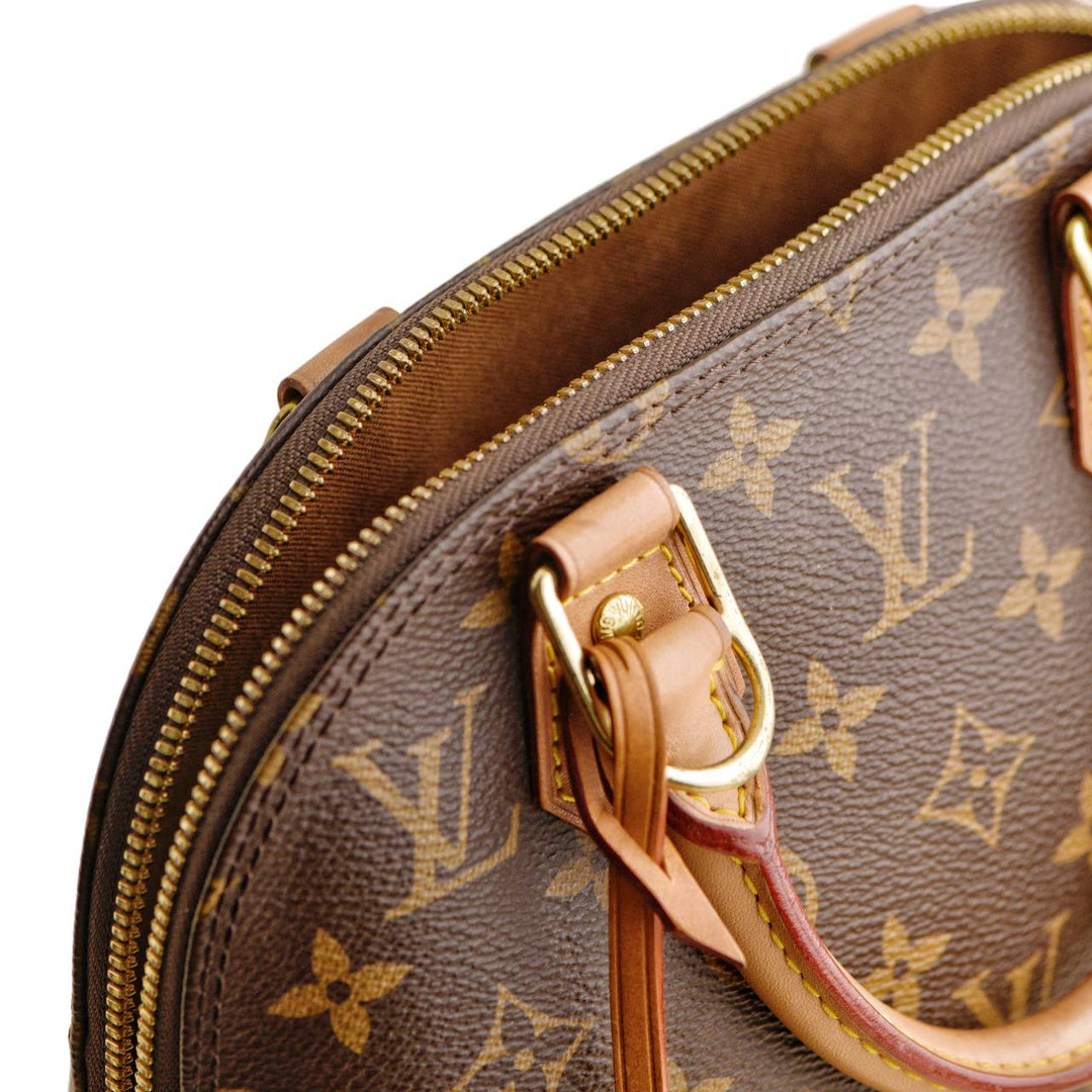 Pre-loved Louis Vuitton Monogram Canvas Alma BB Satchel Bag