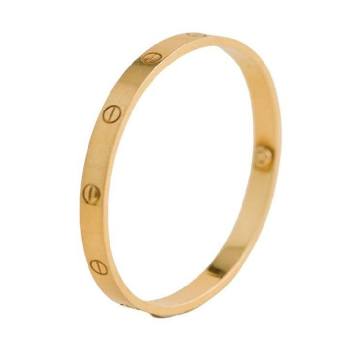 Cartier Love Yellow Gold Bracelet Size 20