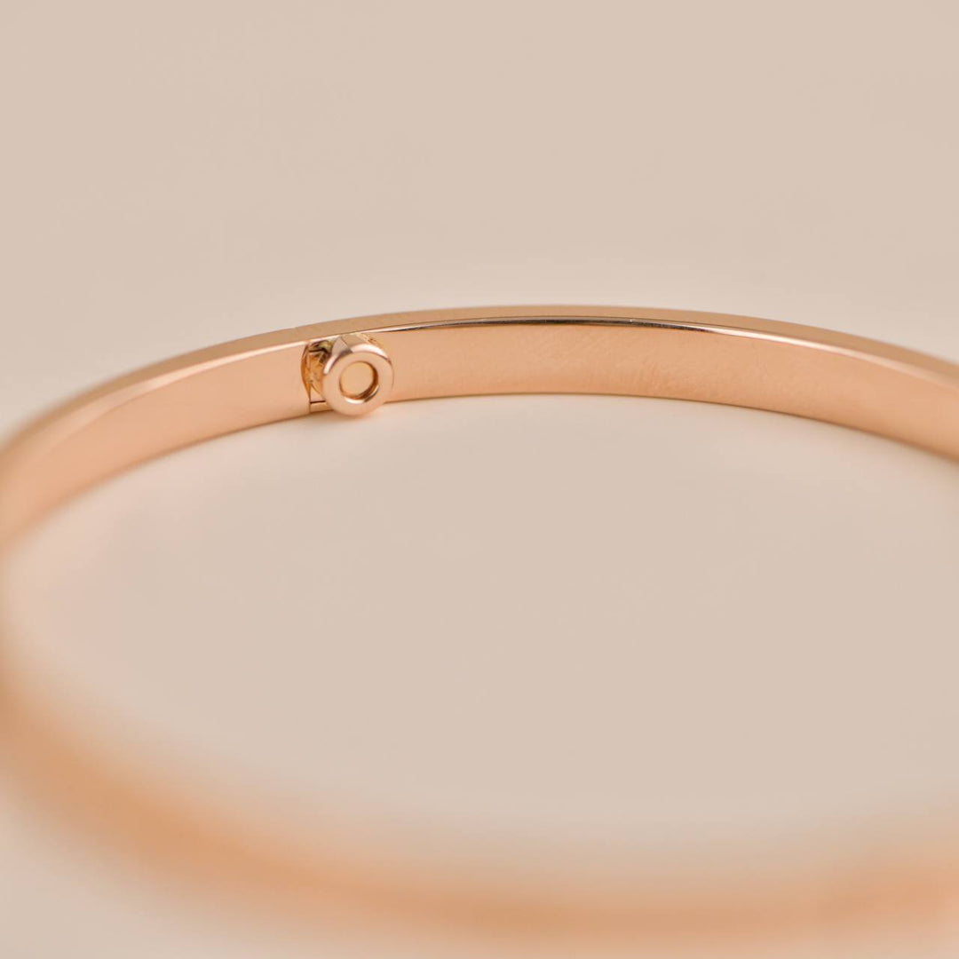 Preowned Cartier Love 18K Rose Gold Bracelet Small Model