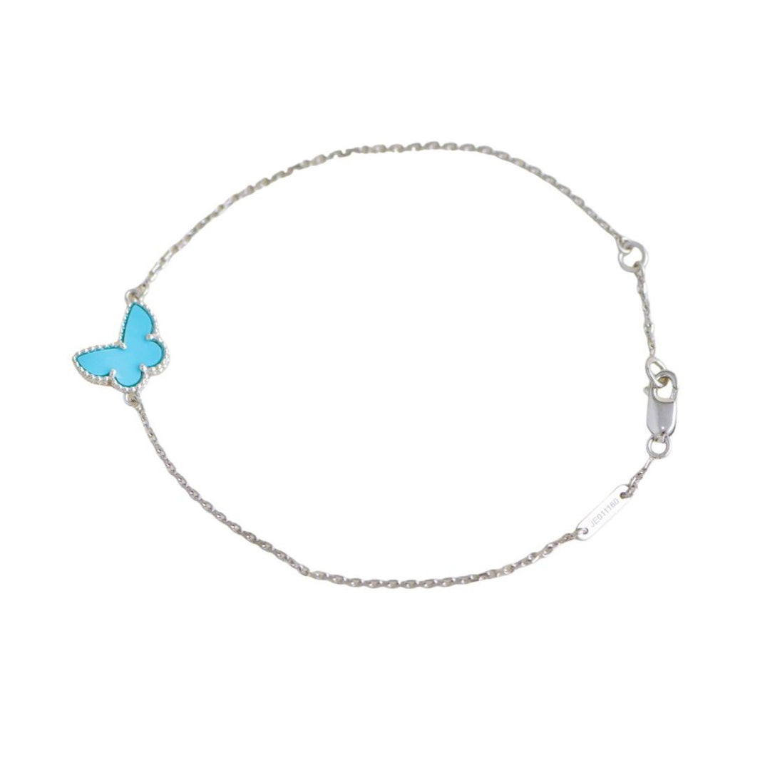 Van Cleef Arpels Sweet Alhambra Turquoise 18k White Gold