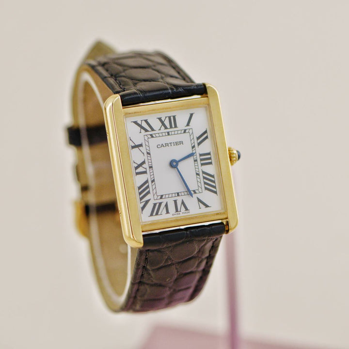 Second hand Cartier Tank Solo 18k Yellow Gold W5200004