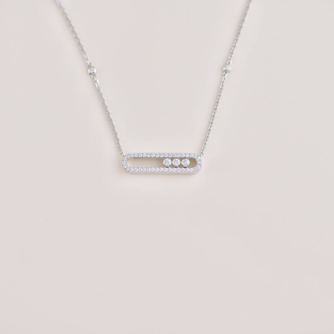 Second Hand Messika Diamond Pendant Necklace