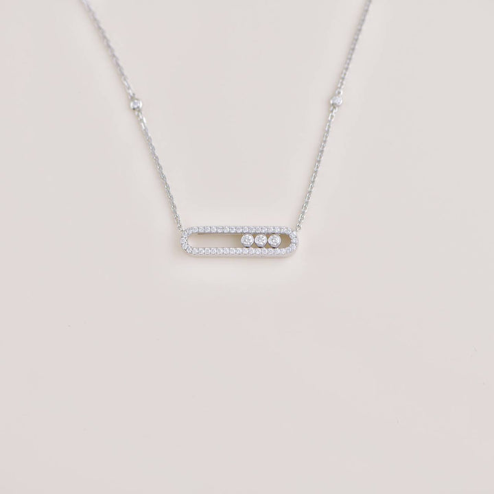 Second Hand Messika Diamond Pendant Necklace