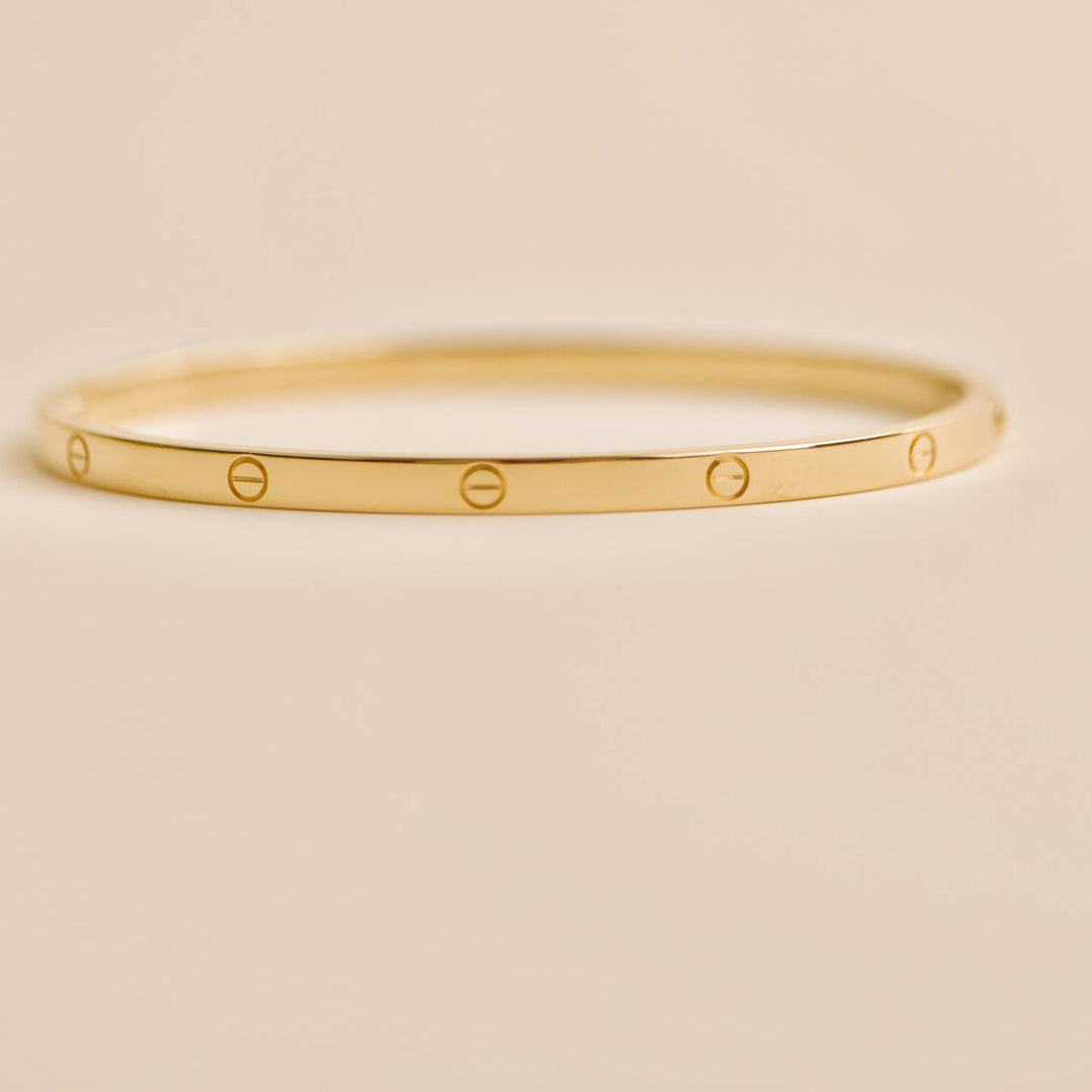 Preowned Cartier Love 18k Yellow Gold Small Version 