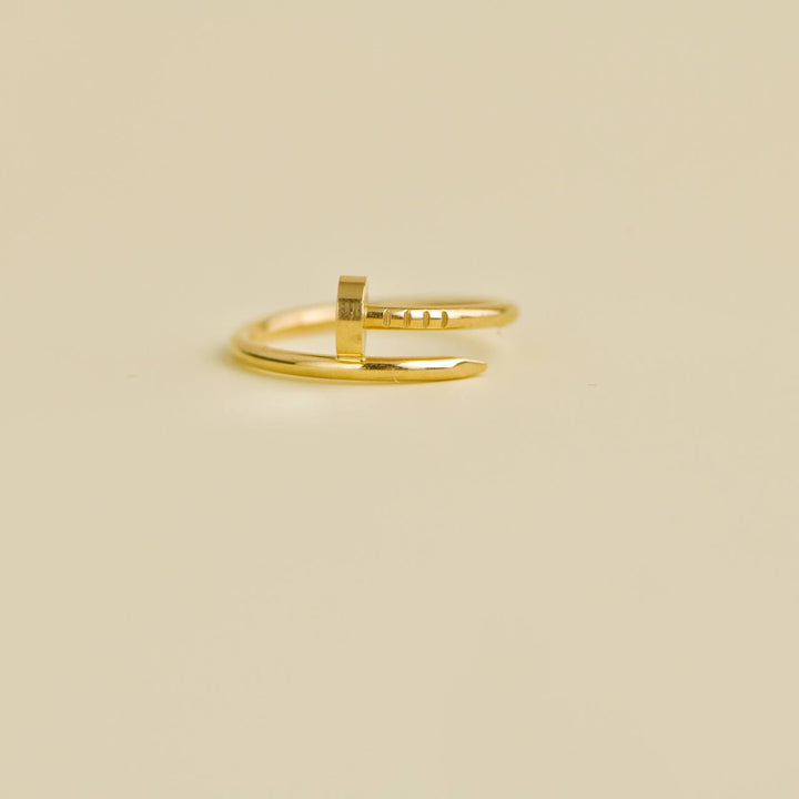 Preowned Cartier Juste Un Clou Small Model 18k Yellow Gold Ring