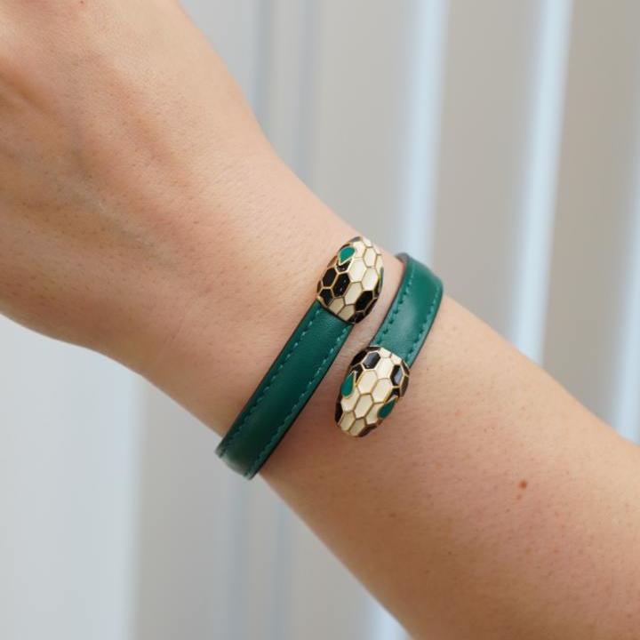 Viper Armband Bulgari Serpenti Armband Leder Bvlgari Serpenti