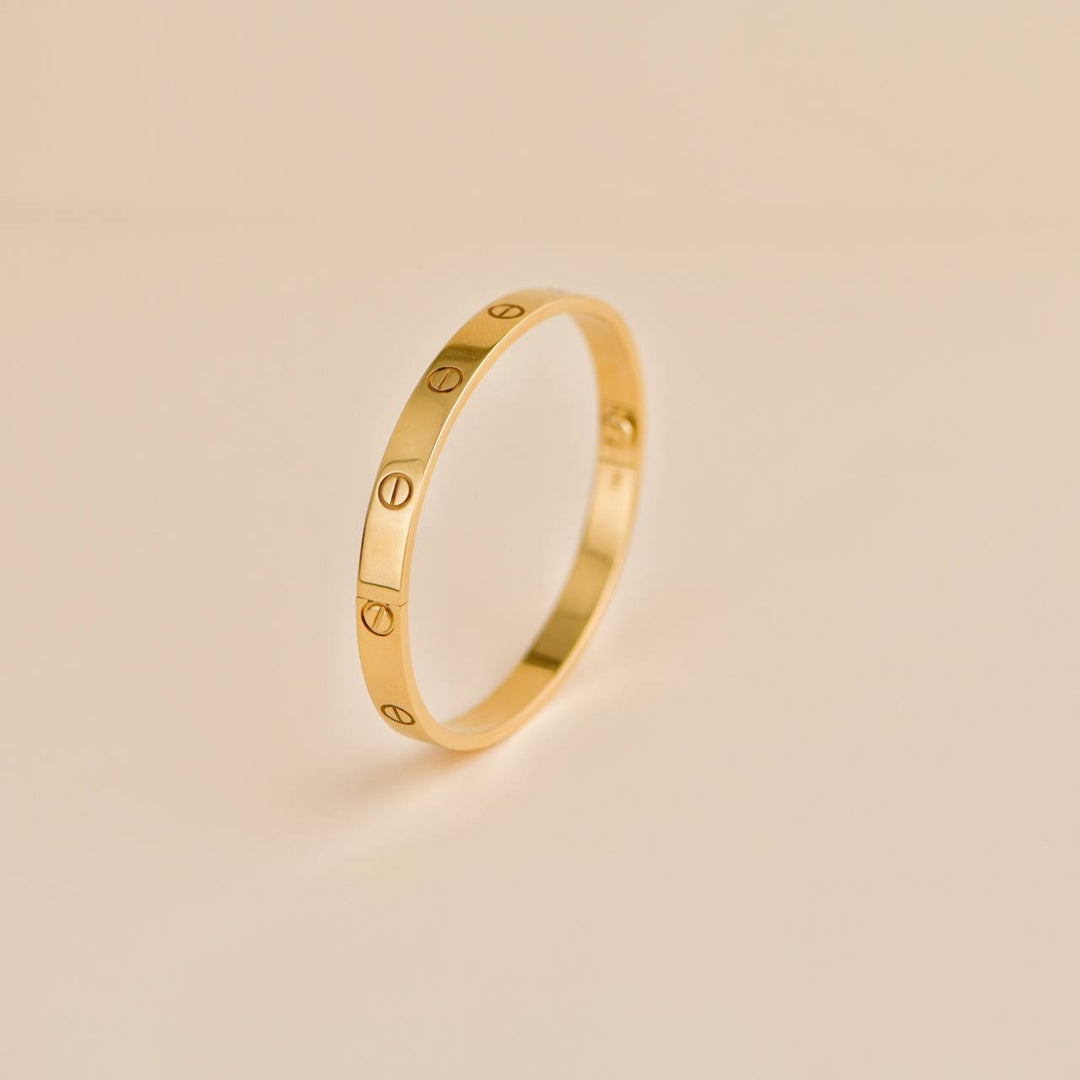 Preowned Cartier Love 18k Yellow Gold Bracelet