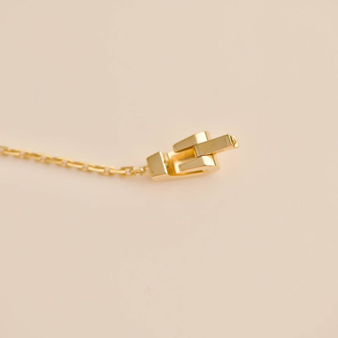 Second Hand Cartier Love 18k Yellow Gold Long Tassels Necklace