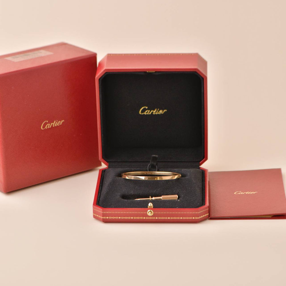 Preloved Cartier Love 18K Rose Gold Small Model 