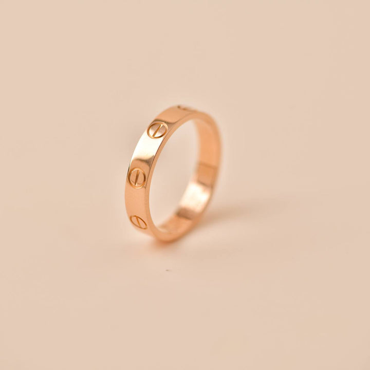 Second Hand Cartier Love Small Model 18K Rose Gold Size 52