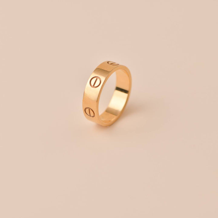 Preowned Cartier Love 18K Yellow Gold Ring