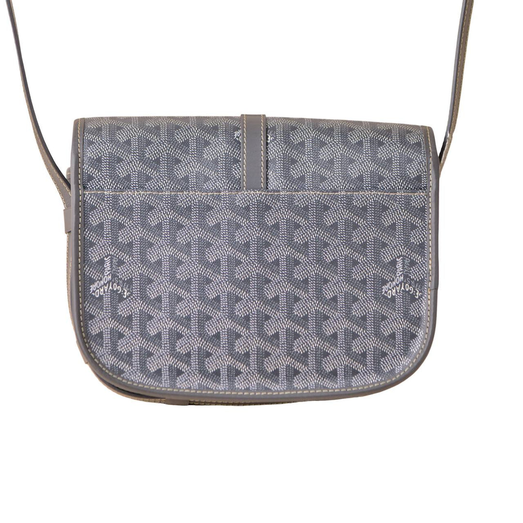 Preowned Goyard Belvedere Grey PM Bag