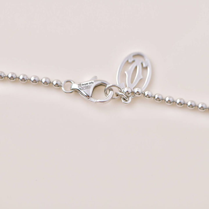 Cartier Hearts and Symbols Diamond Heart White Gold Pendant Necklace