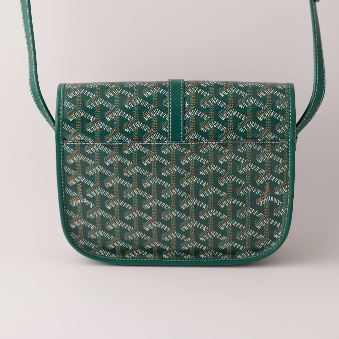 Second Hand Goyard Goyardine Belvedere II Handbag 