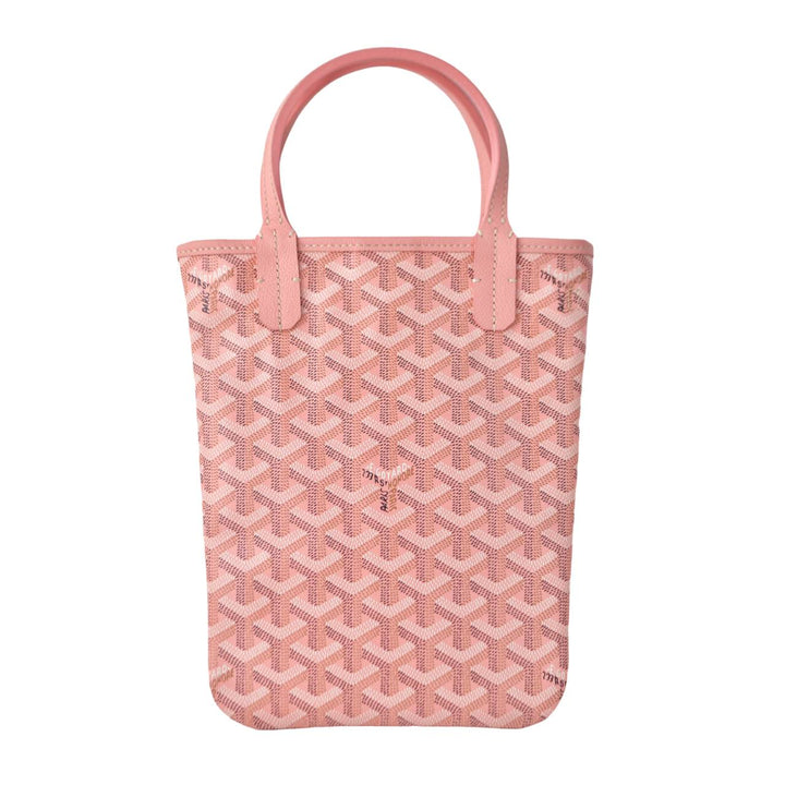 Second Hand Goyard Poitiers Tote Claire Voie Coated Canvas Mini