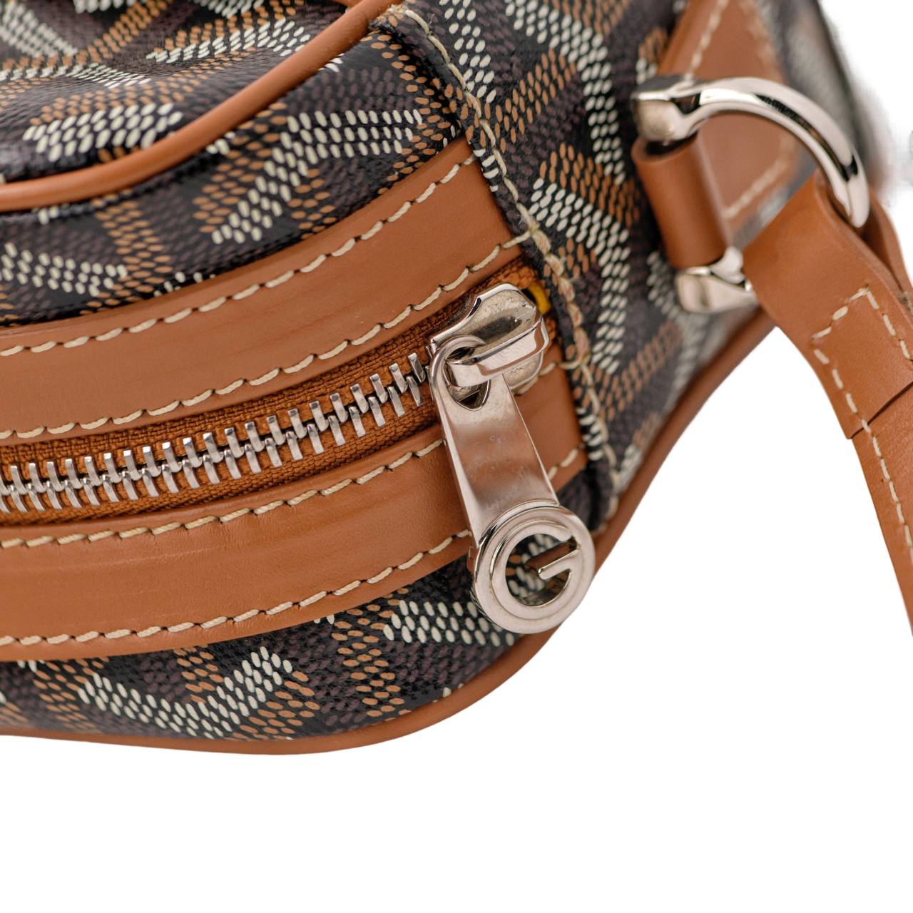 Goyard Cap-Vert PM Crossbody Bag Canvas Leather Brown – Dandelion