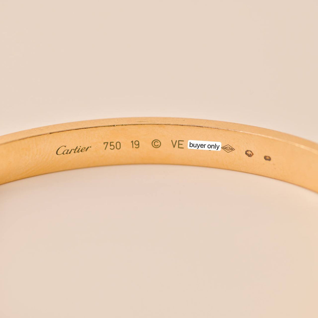 Second Hand Cartier Love Bracelet 18K Rose Gold 