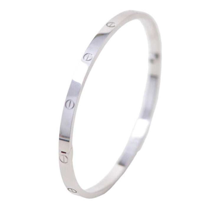 Cartier Love 18K White Gold Small Model Size 17