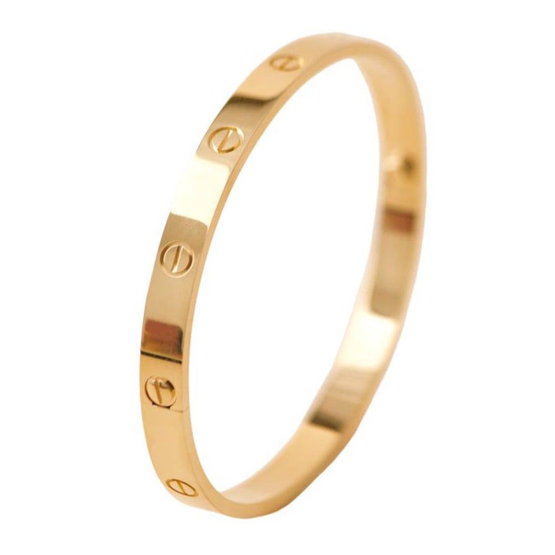 Cartier Love 18K Yellow Gold Bracelet Size 20