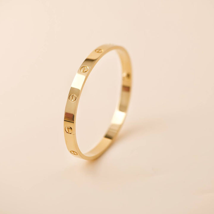 Cartier Love 18K Yellow Gold Bracelet Size 20