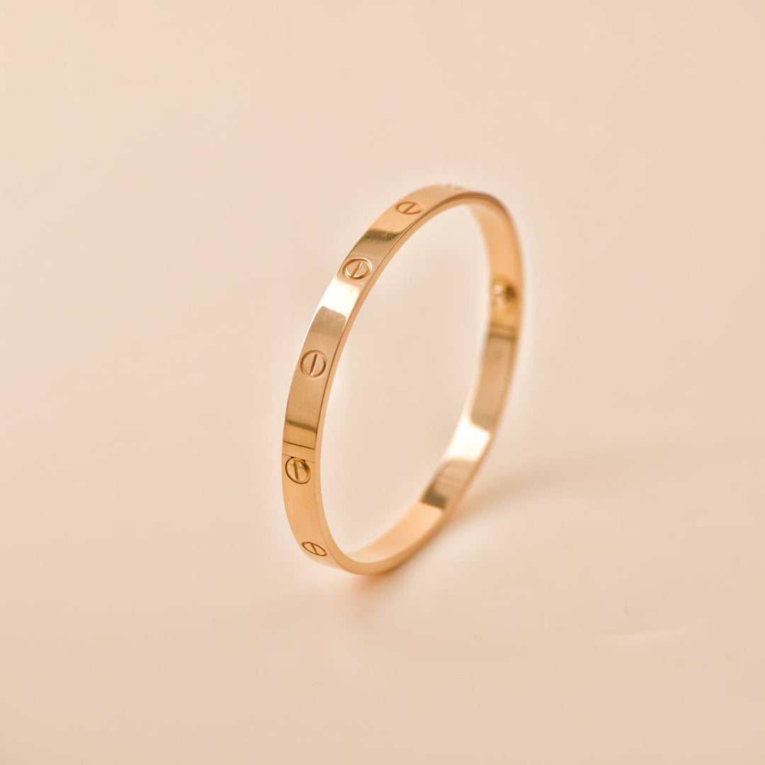 Preloved Cartier Love 18K Rose Gold Bracelet 
