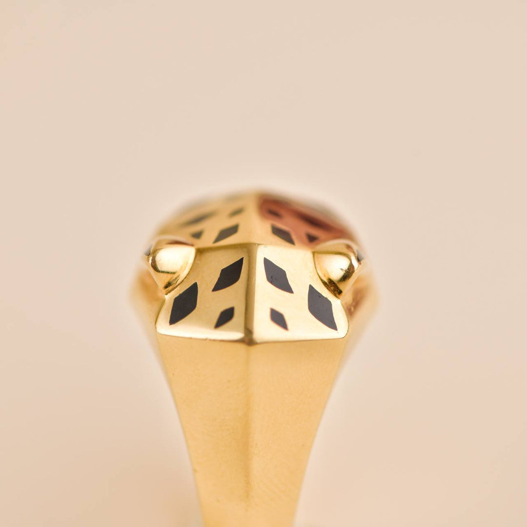 Second Hand Cartier Panthère de Cartier 18k Yellow Gold Ring 