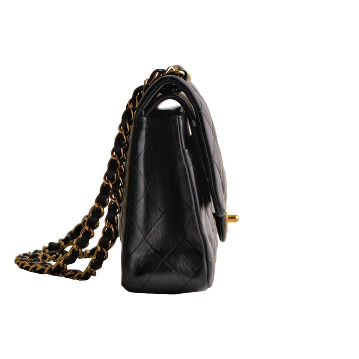 Preloved Chanel Lambskin Quilted Medium Classic Double Flap Bag
