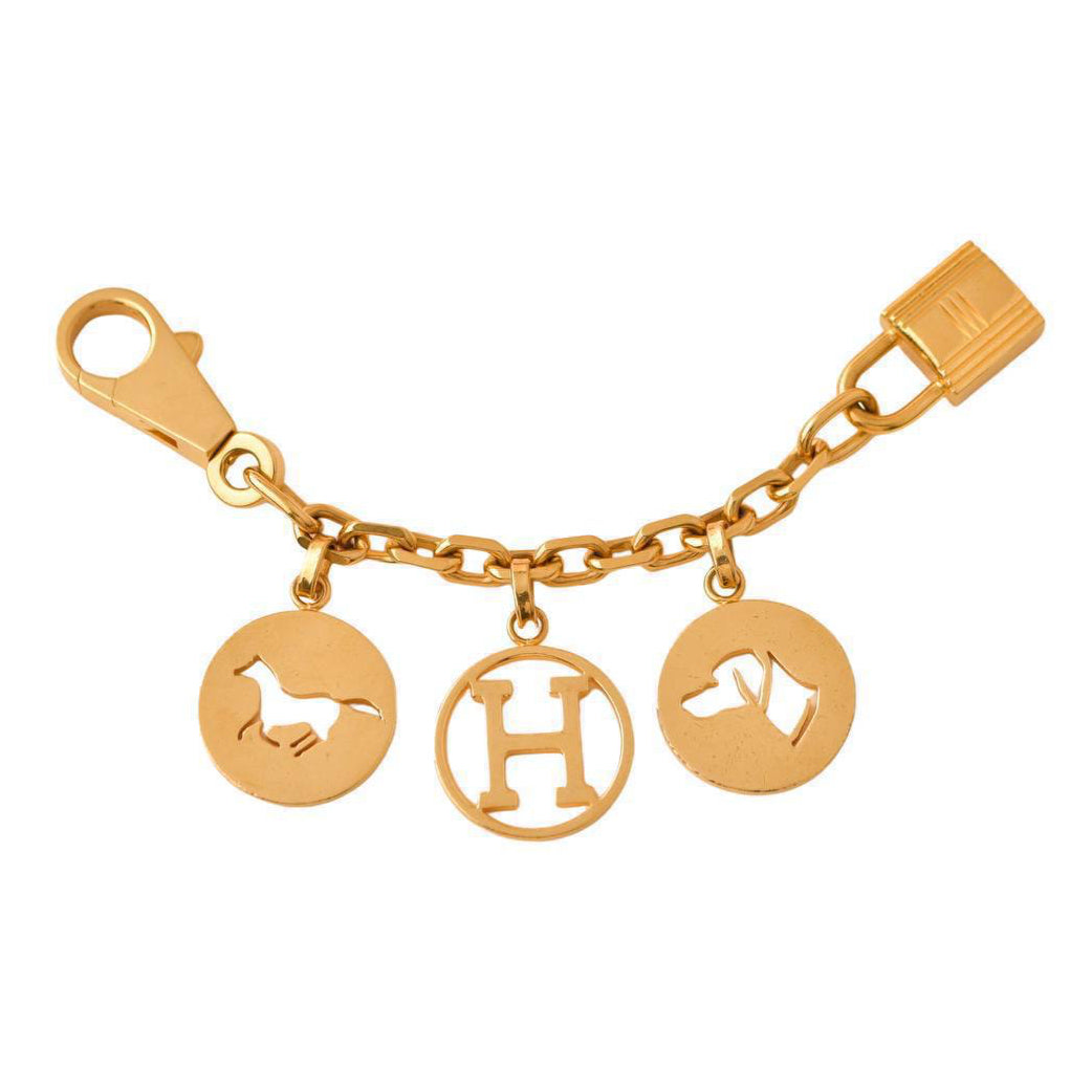 Preloved Hermès Breloque Olga Bag Charm Amulette