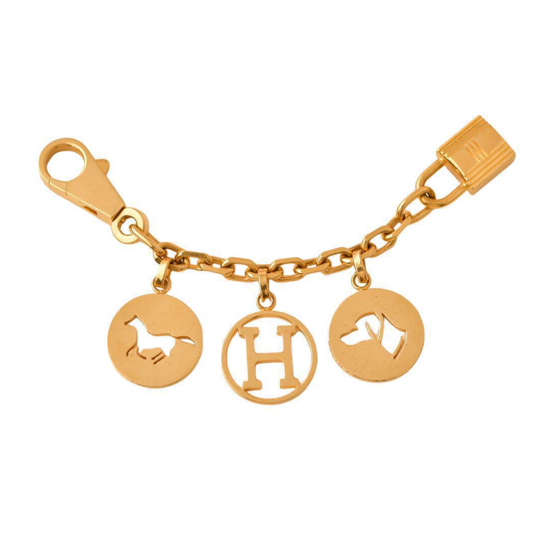 Preloved Hermès Breloque Olga Bag Charm Amulette