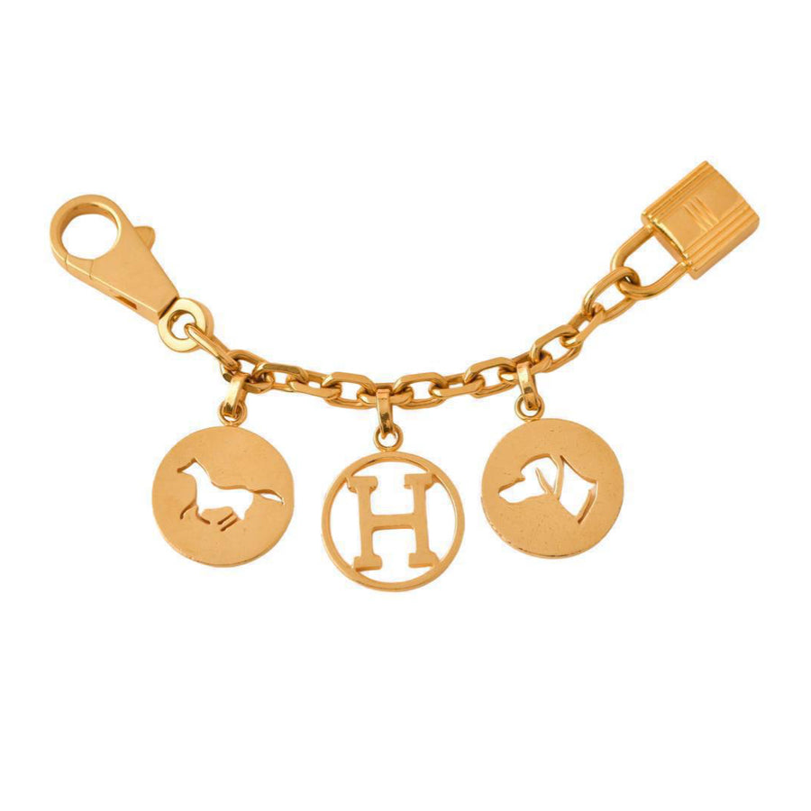 Preloved Hermès Breloque Olga Bag Charm Amulette