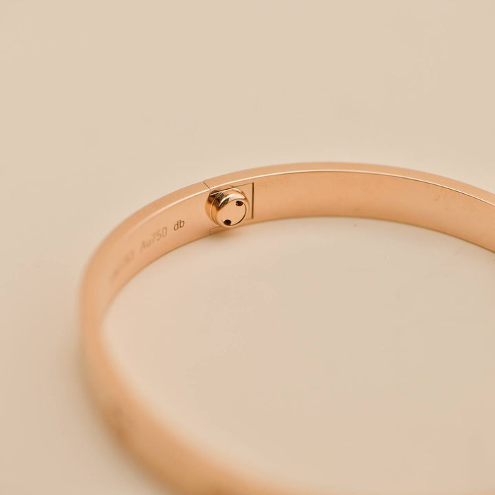 Preowned Cartier Love 18K Rose Gold Bracelet 