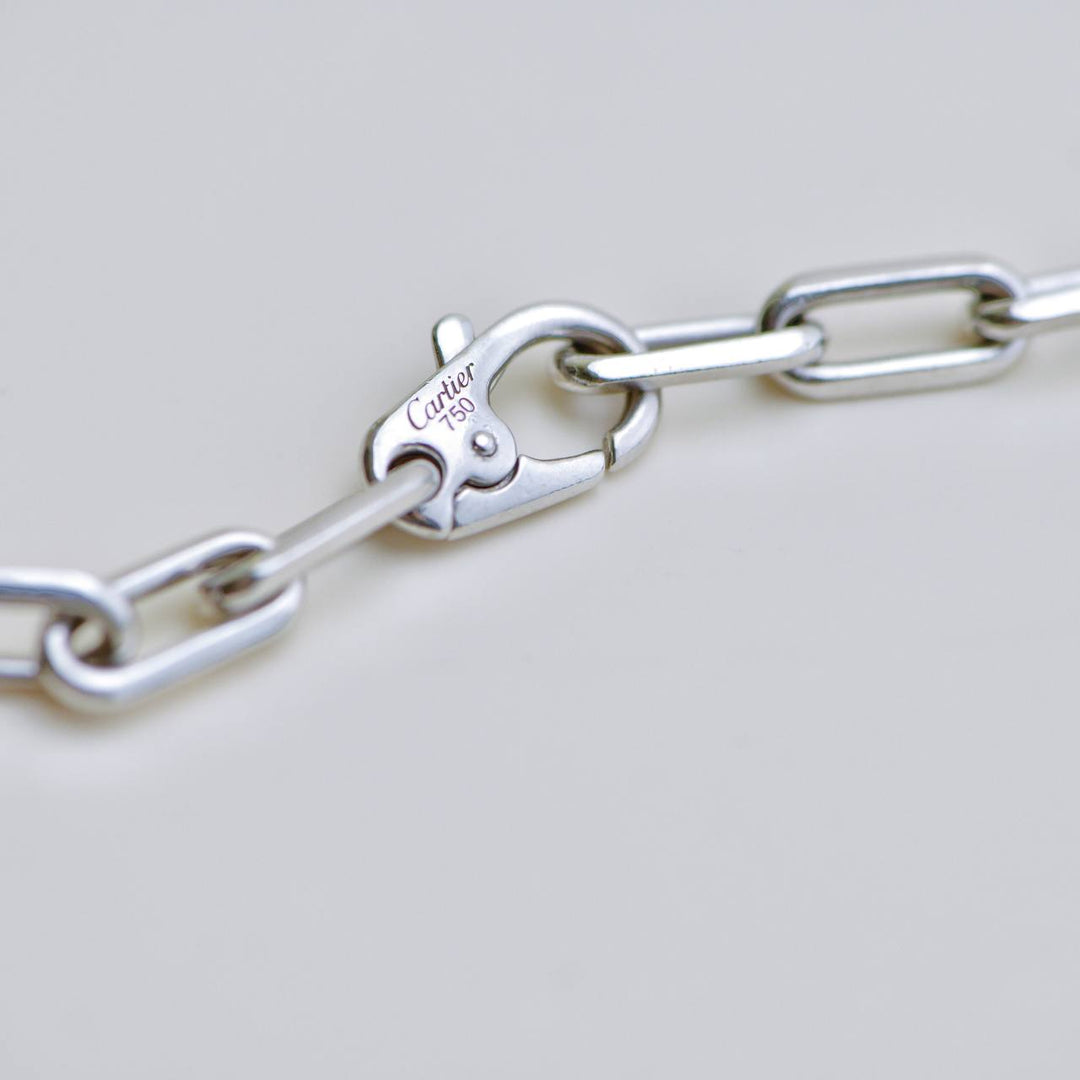 Second Hand Cartier Santos de Cartier 18K Gold Necklace