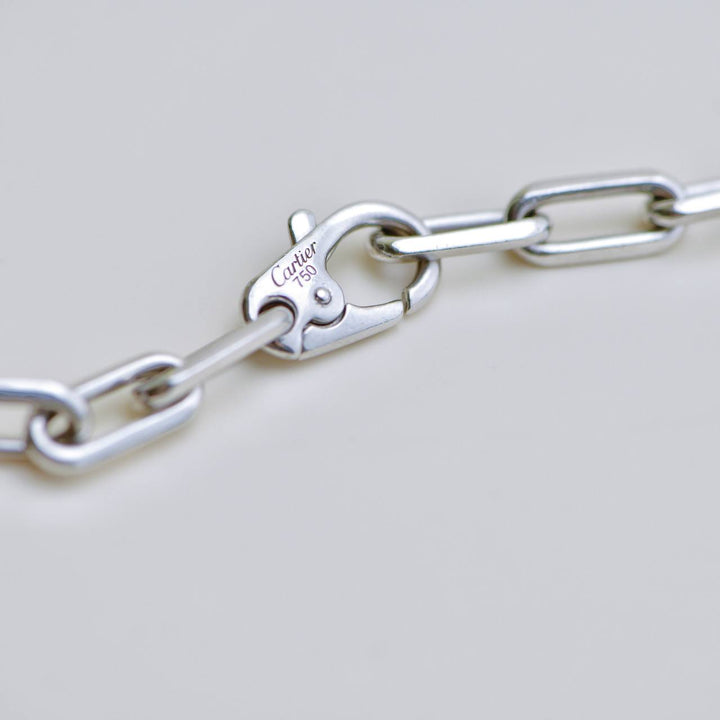 Second Hand Cartier Santos de Cartier 18K Gold Necklace
