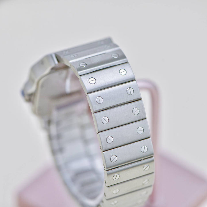 Used Cartier Santos Galbee Stainless Steel Wristwatch