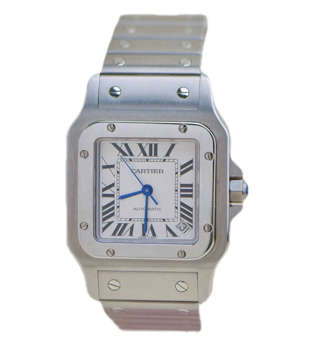 Preloved Cartier Santos de Cartier Stainless Steel Wristwatch
