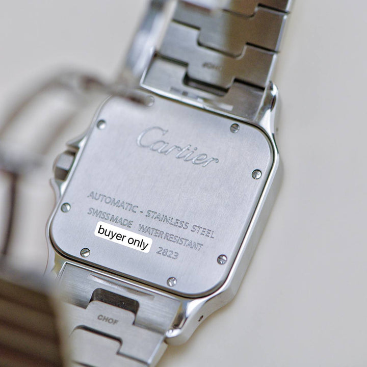 Preowned Cartier Santos Galbee Stainless Steel Watch