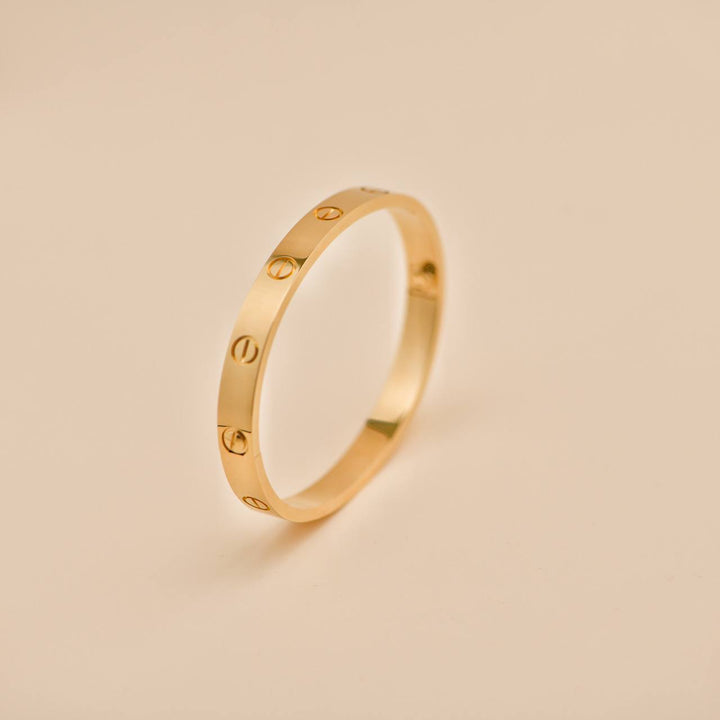 Used Cartier Love 18K Yellow Gold Bracelet Size 16