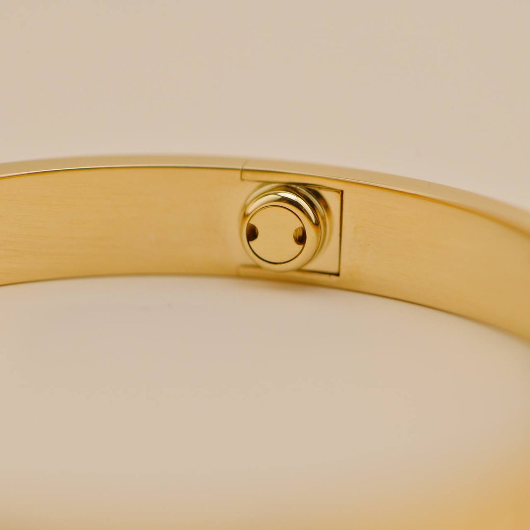 Preloved Cartier Love 18K Yellow Gold Bracelet 