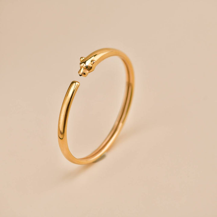 Used Cartier Panthère de Cartier 18K Rose Gold Bracelet Small Model Size 16