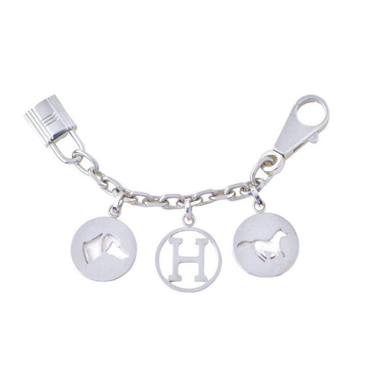 Preloved Hermès Breloque Olga Silver Bag Charm Amulette