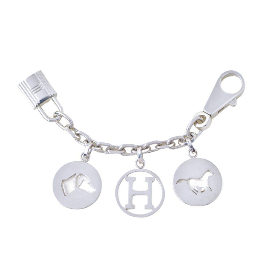 Preloved Hermès Breloque Olga Silver Bag Charm Amulette