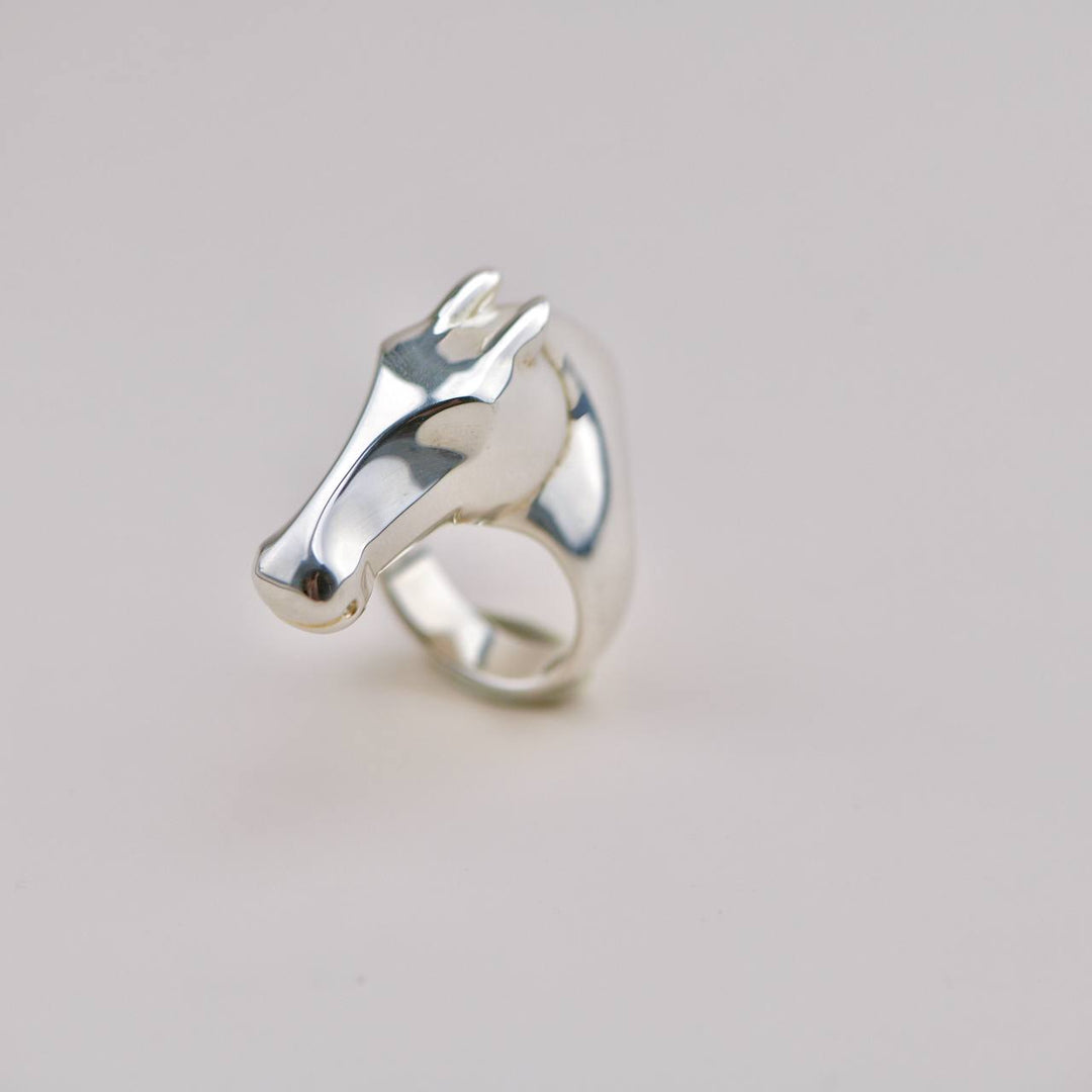 Second Hand Hermès Galop 925 Ring Size 55