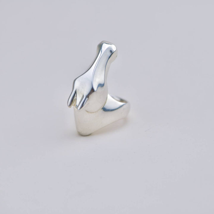 Used Hermès Galop 925 Ring Size 55