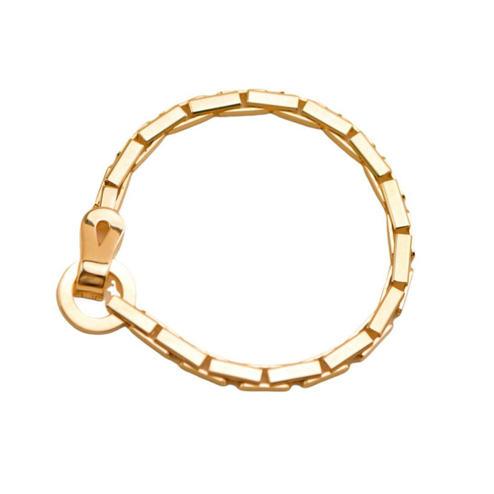 Preloved Cartier Agrafe 18K Yellow Gold Bracelet