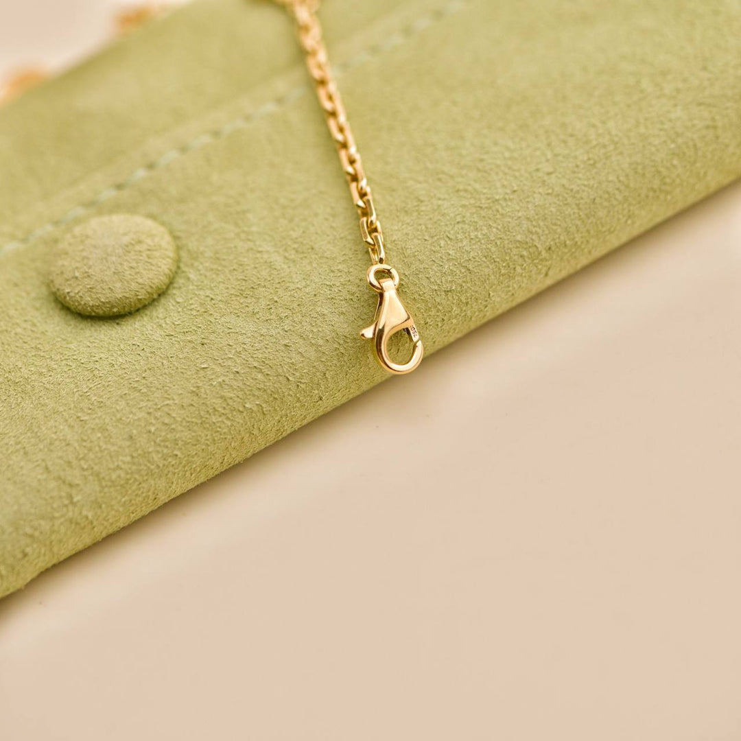 Preloved VCA Byzantine Alhambra 18K Yellow Gold Bracelet